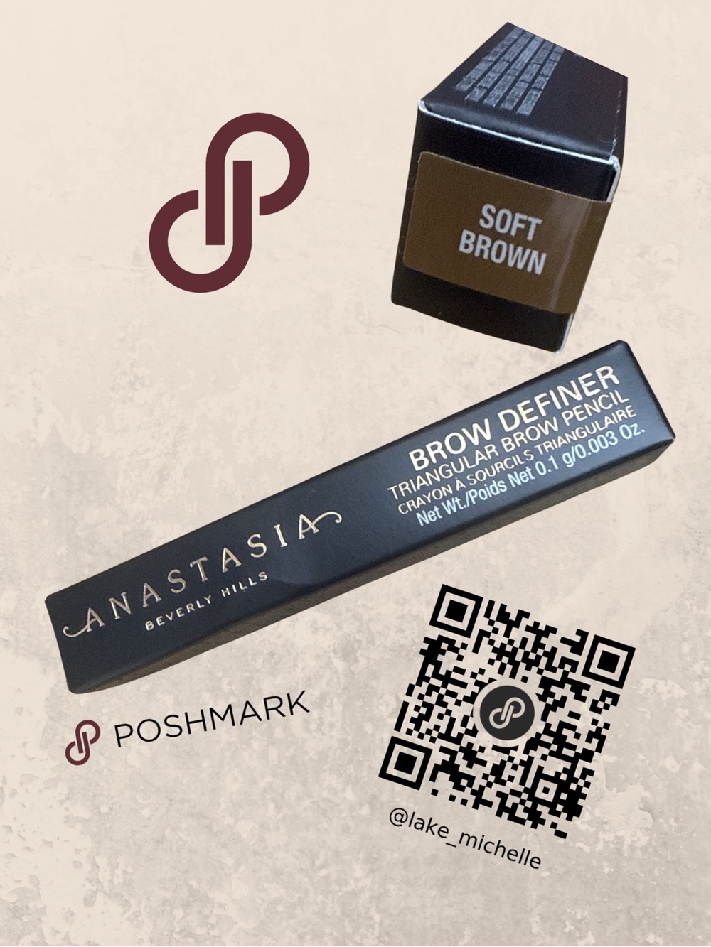 Anastasia Beverly Hills Brow Definer Pencil - Soft Brown (Black Packaging)